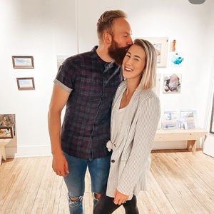 ASOS mens grandfather collar shortsleeved button up